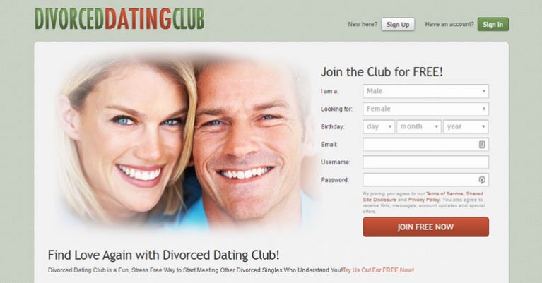 divorced dating site in usa
